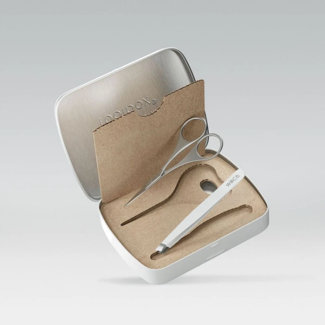 סט פינצטה מספריים